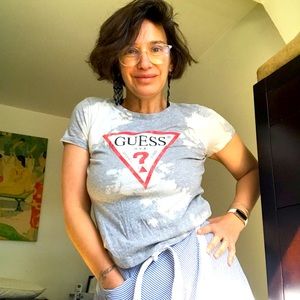 Tie-Dye Guess Tee